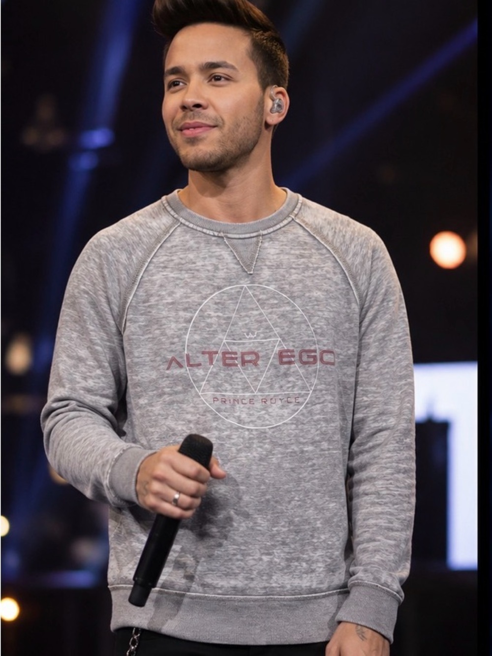 Prince Royce Alter Ego Genesis Official Merch. NWOT. Crewneck size medium